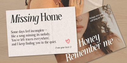 GC Amore Promised Font Poster 8