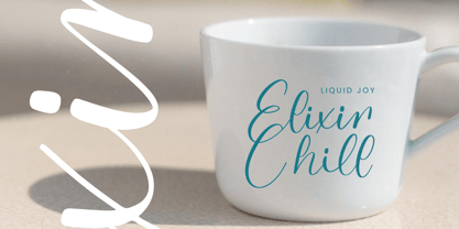 Delight Splash Font Poster 4