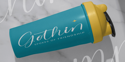 Delight Splash Font Poster 6