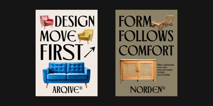 TNSC Gemino Font Poster 2