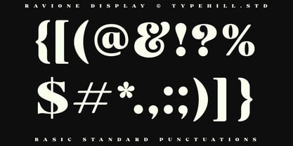 Ravione Display Font Poster 6