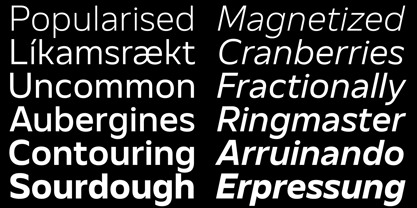 BBKV Base Font Poster 8