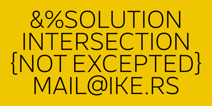 BBKV Base Font Poster 9