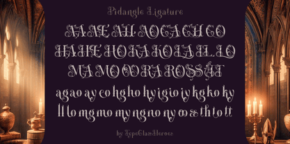 Pidangle Font Poster 10