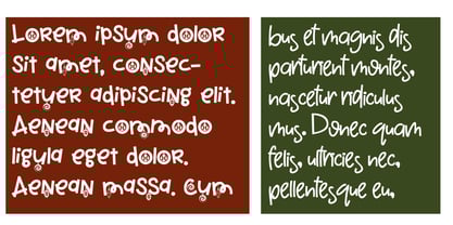 PN Eggnoger Font Poster 2