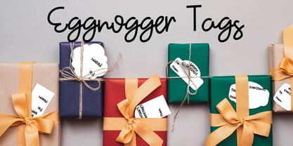 PN Eggnoger Font Poster 8