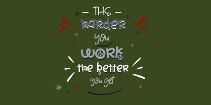 PN Eggnoger Font Poster 4