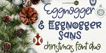PN Eggnoger Font Poster 1