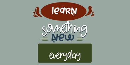 PN Eggnoger Font Poster 5