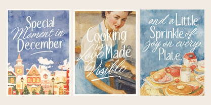 Claudia Sansbert Font Poster 7