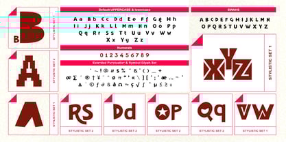 Shapesoul Display Font Poster 2