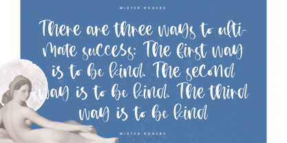 Twilight Heaven Font Poster 2