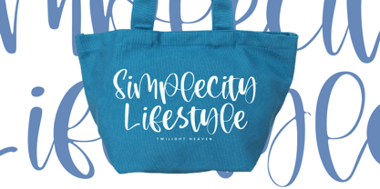 Twilight Heaven Font Poster 3