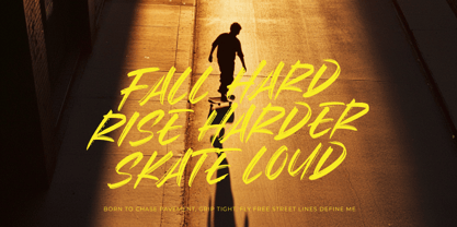 Broken Khemory Font Poster 2