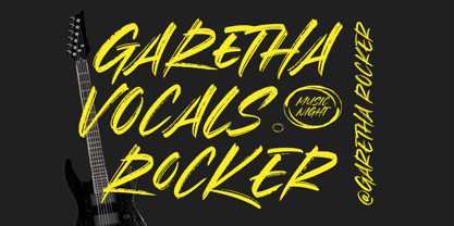 Broken Khemory Font Poster 8