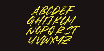 Broken Khemory Font Poster 11