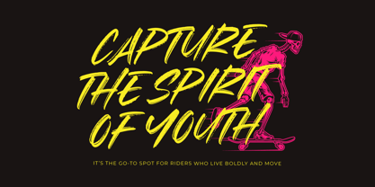 Broken Khemory Font Poster 7