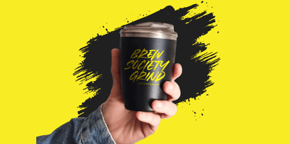 Broken Khemory Font Poster 12