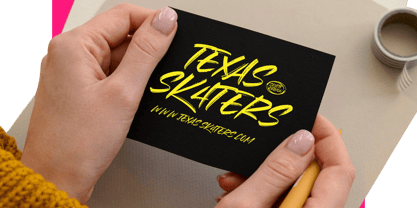 Broken Khemory Font Poster 4