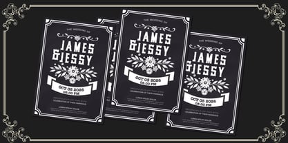 Knight Dominion Font Poster 4