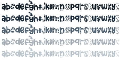 PN Christmas Calories Font Poster 7