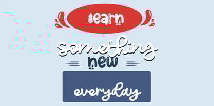 PN Christmas Calories Font Poster 4