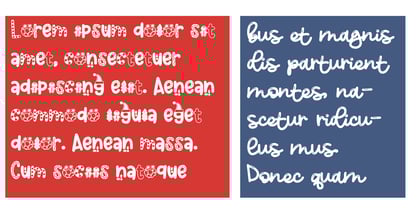 PN Christmas Calories Font Poster 3