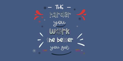 PN Christmas Calories Font Poster 5