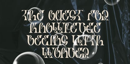 Welmap Font Poster 4