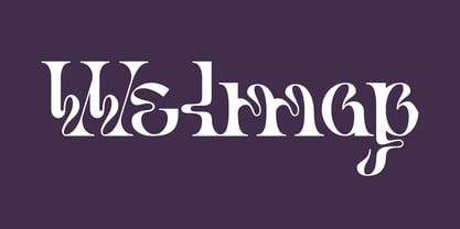 Welmap Font Poster 1