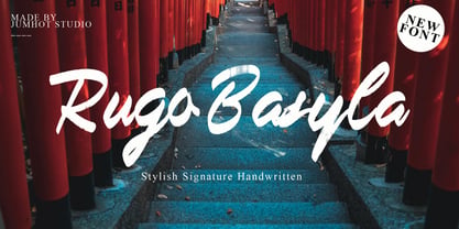 Rugo Bosyla Font Poster 1