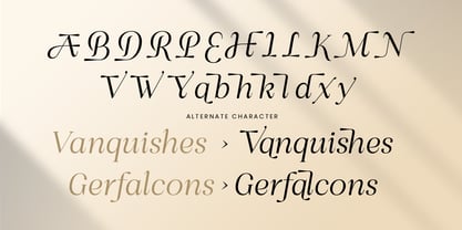 Margena Font Poster 9