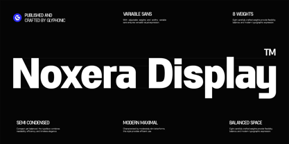 GC Noxera Display Font Poster 1