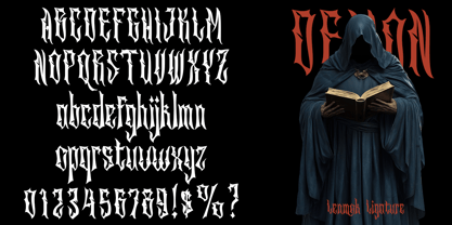 Lenmok Font Poster 3