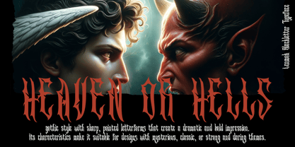 Lenmok Font Poster 4