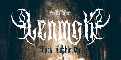 Lenmok Font Poster 1