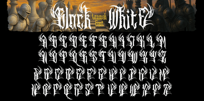 Lenmok Font Poster 7