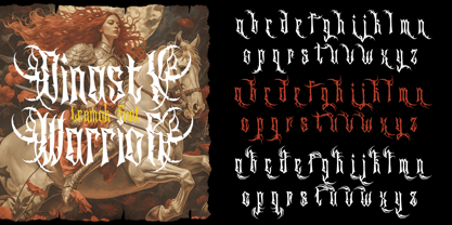 Lenmok Font Poster 8