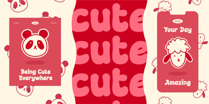 Big Berry Font Poster 3