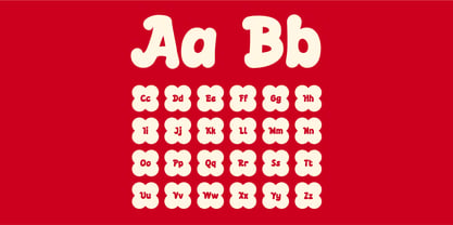 Big Berry Font Poster 2