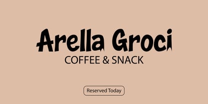 Caldavine Display Font Poster 10