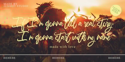 Faboulus Tintonya Font Poster 3