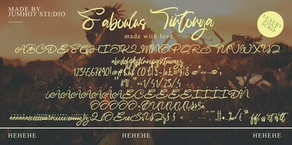 Faboulus Tintonya Font Poster 5