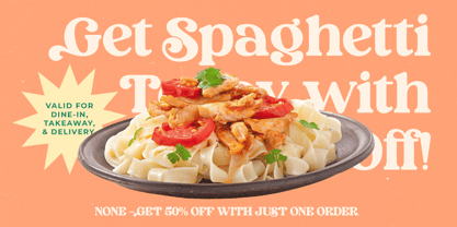 Aroma Vintage Font Poster 9