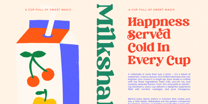 Aroma Vintage Font Poster 11