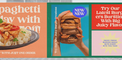 Aroma Vintage Font Poster 7