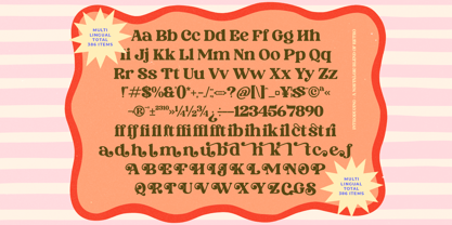 Aroma Vintage Font Poster 15