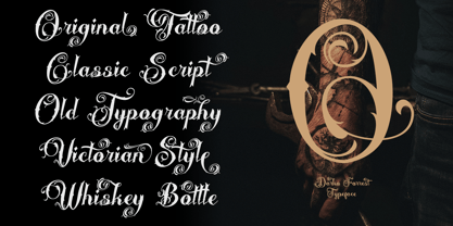 Darko Forrest Font Poster 2