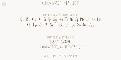 Honeyquill Font Poster 9