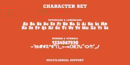 Meltipop Varsity Font Poster 9